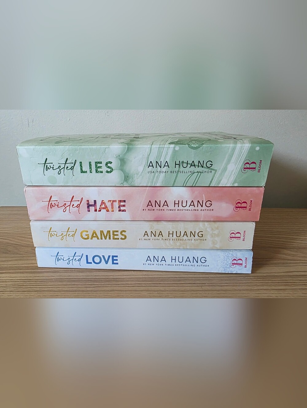 Ana Huang Twisted Series Paperback Bundle - Complete 4 Book Lot